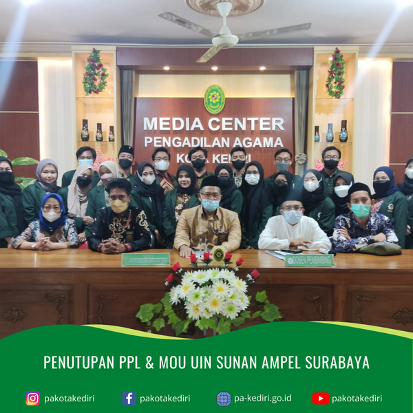 Mou dan Penutupan PPL Mahasiswa UIN Sunan Ampel Surabaya Fakultas Syariah dan Hukum 1